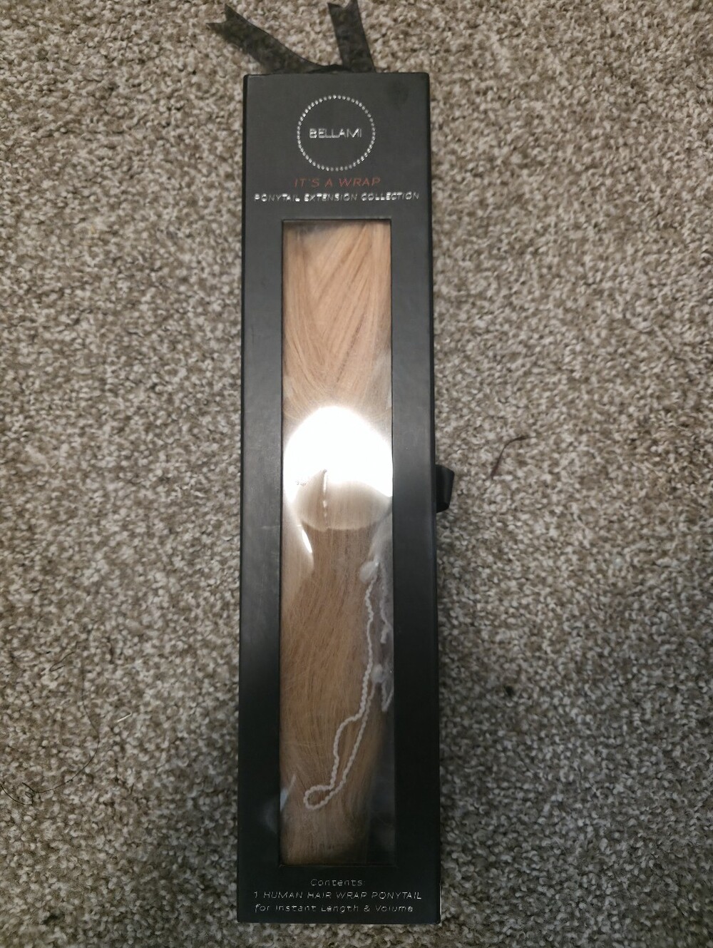 BELLAMI Dirty Blonde Wrap-Around Ponytail Extension 20"